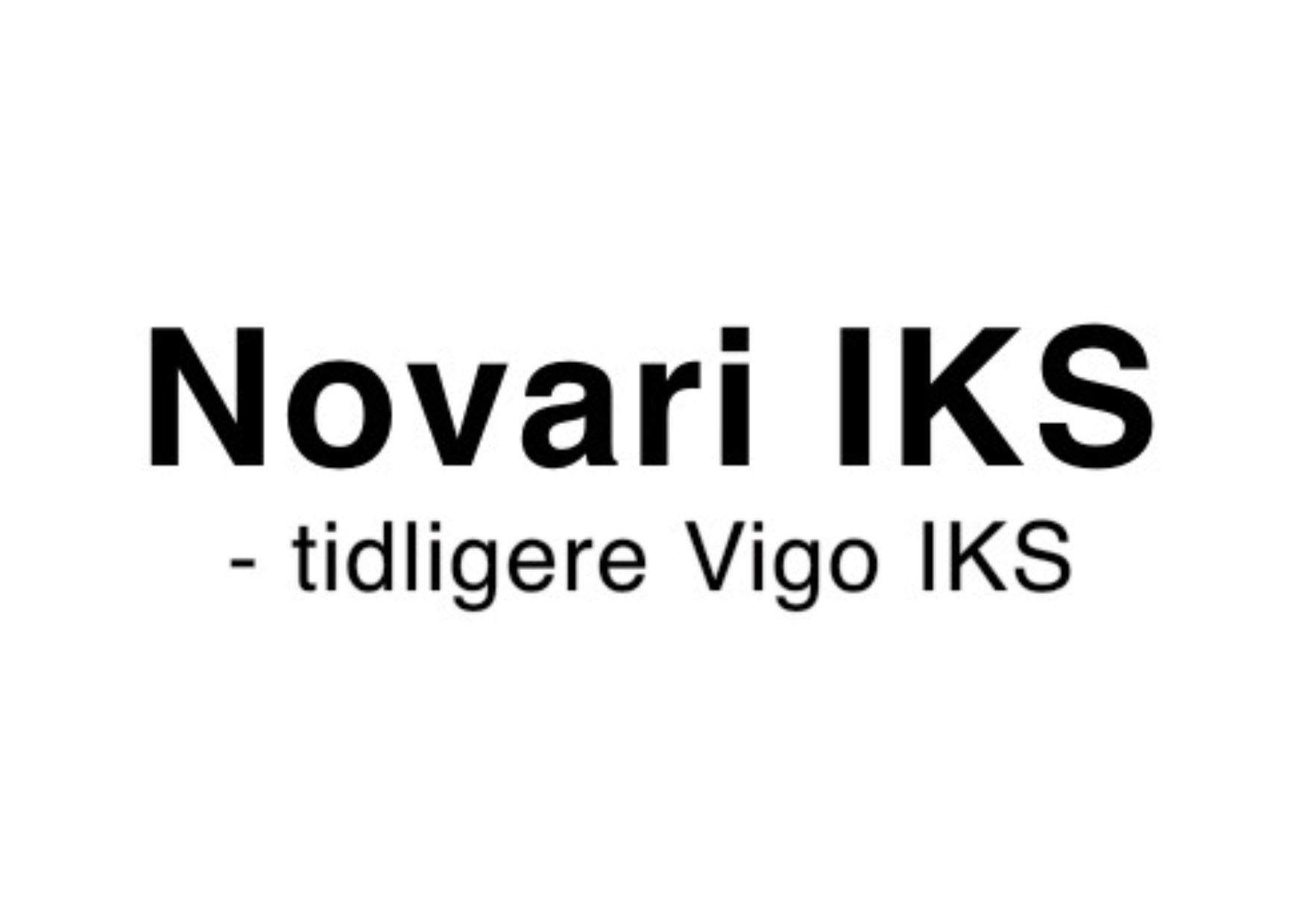 novari iks temporary logo